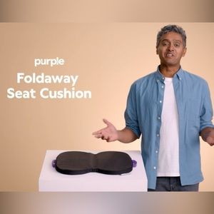 Purple Foldaway Seat Cushion (unopened, never used)